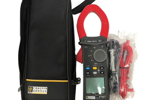 交直流谐波功率钳表F407法国CA