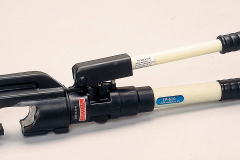 IZUMI EP-510C 手动液压压线钳 手动操作的压接工具 用于12吨U型模具