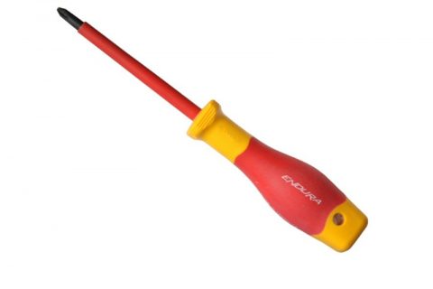 力易得  E6496  十字形双色绝缘螺丝批PH0X60mm