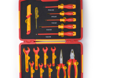 力易得16件VDE绝缘工具组套E1179