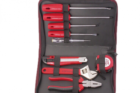力易得9件便携工具包组套E1123  组合工具